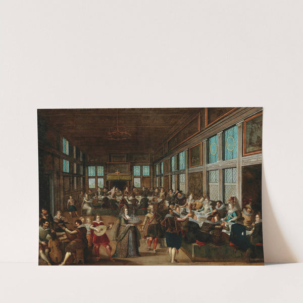 Hochzeitsgesellschaft by Louis de Caullery