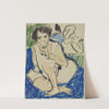 Hockende mit Buch (1908-1909) by Ernst Ludwig Kirchner