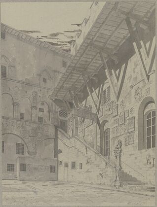 Hof des Bargello in Florenz