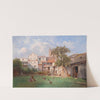 Hof des Seifensiederhauses in Tittmoning by Carl Franz Emanuel Haunold