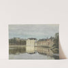 Hofvijver met Mauritshuis by Johannes Christiaan Karel Klinkenberg