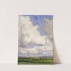 Hoge wolkenlucht boven weilanden (1943) by Frans Smissaert