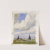 Hoge wolkenlucht boven weilanden (1943) by Frans Smissaert