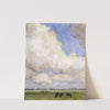 Hoge wolkenlucht boven weilanden (1943) by Frans Smissaert