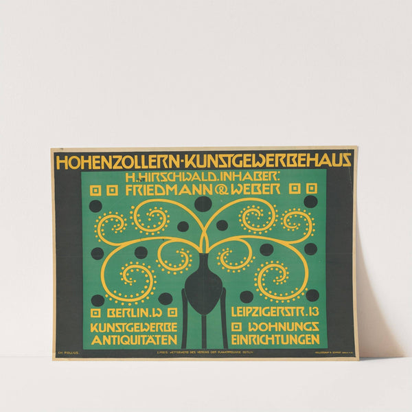 Hohenzollern-Kunstgewerbehaus Friedmann & Weber (1907) by Charlotte Rollius
