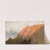 Hoher Göll im Alpenglühen (circa 1878) by Carl Bolze