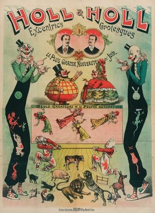 Holl & Holl Excentric’s Grotesques La Plus Grande Nouveaute Du Jour Seuls Createurs De La Poupee Automatique (1888)
