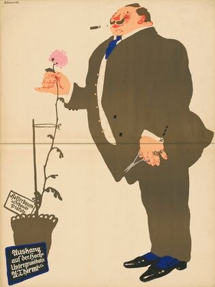 Hollerbaum und Schmidt Plakate. Aushang (1911)