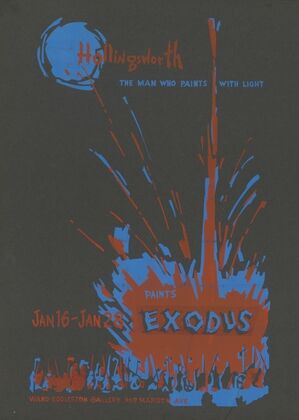 Hollingsworth, the man who paints with light paints Exodus
