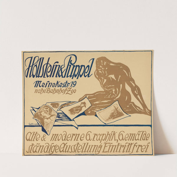 Hollstein und Puppel. Alte und moderne Graphik ständige Ausstellung (ca. 1913 - 1914) by Gefküre