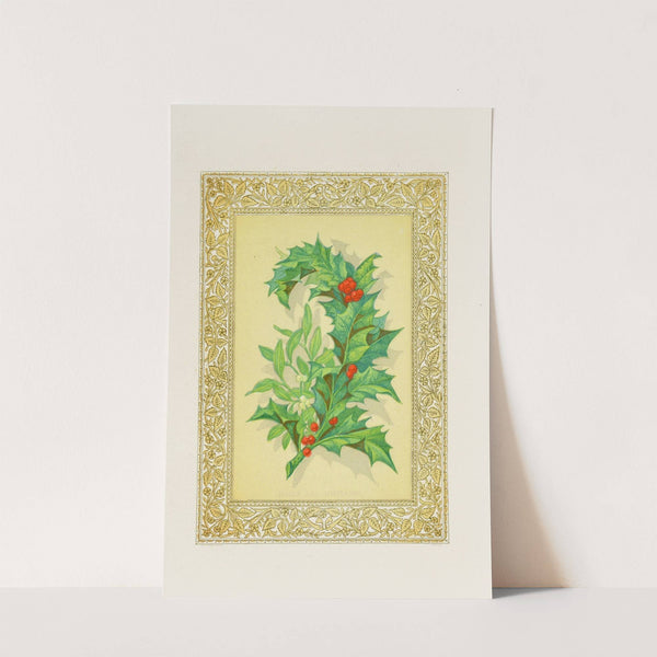 Holly & Mistletoe (1869) by John Henry Ingram