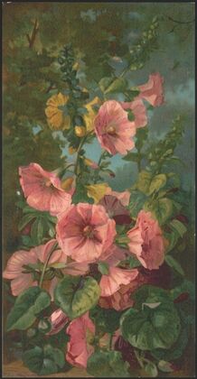 Hollyhocks (1882)