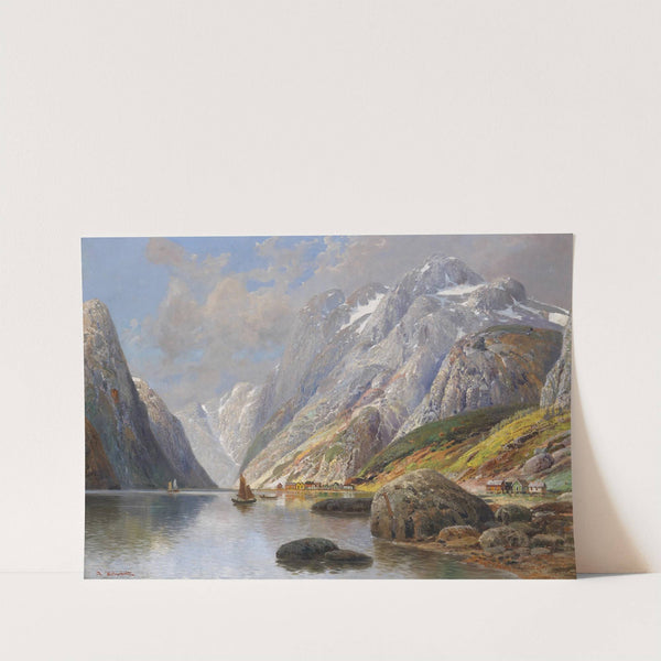 (Holmstedt) Fjordlandschaft by Karl Kaufmann