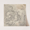 Holy Family by Pedro Duque y Cornejo