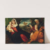 Holy Family in a Landscape (1520–30) by Bonifacio Veronese