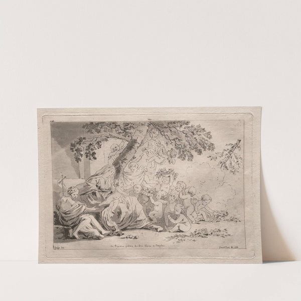 Holy Family with Putti (1773) by Jean-Claude-Richard de Saint-Non