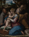Holy Family with Saint Francis