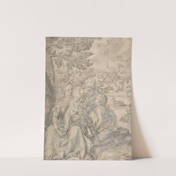 Holy Family with the Infant Saint John the Baptist by Hans Krumpper