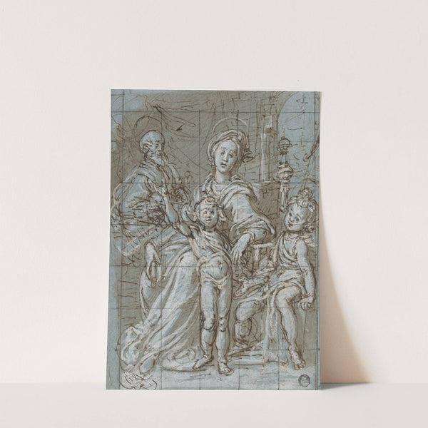 Holy Family with the Infant St. John the Baptist by Gregorio Pagani