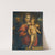 Holy Family, With The Madonna Supporting The Standing Christ Child On A Stone Ledge by Domenico Puligo