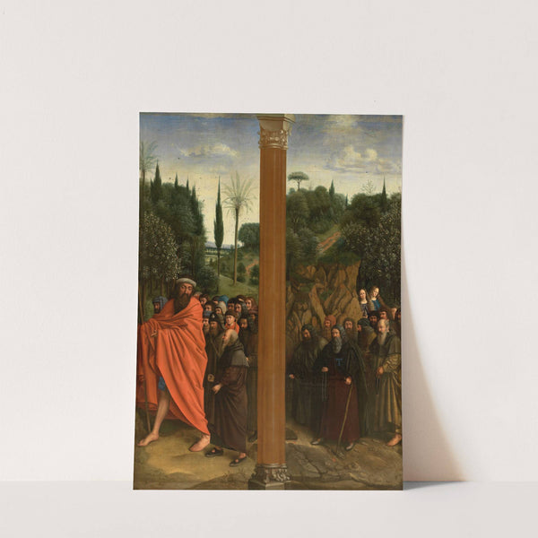 Holy Hermits and Holy Pilgrims by Jan van Eyck