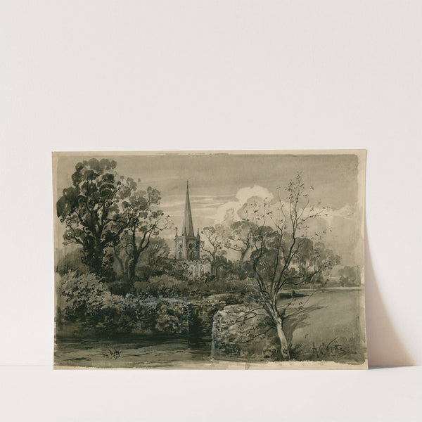 Holy-Trinity Church, Stratford-on-Avon by A.C. Wyatt