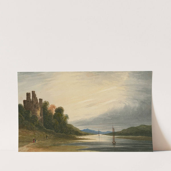 Home of Falstaff (Sir John Oldcastle), Cooley [i.e. Cowling] castle, Kent (1843)