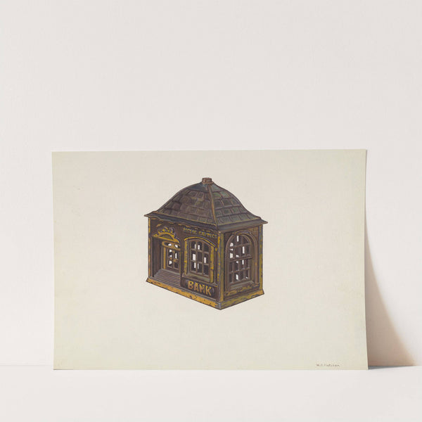Home Savings bank by William O. Fletcher