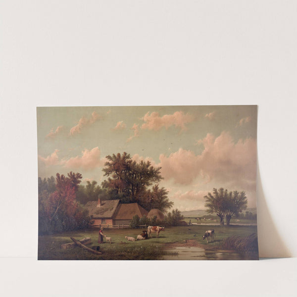 Home sweet home (1871) by James Fuller Queen