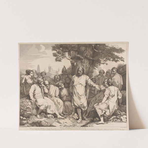 Homer Repeating his Verses to the Greeks by John Hamilton Mortimer