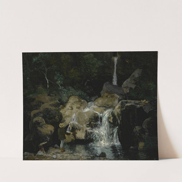 Hommage à Gustave Courbet by Aimé Perret