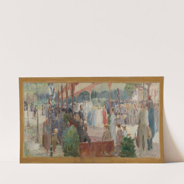 Hommage au mérite (1893 - 1895) by Edmond Debon