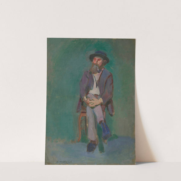 Homme assis (1900) by Henri Matisse