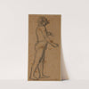 Homme debout, de profil à droite by Pierre Puvis de Chavannes