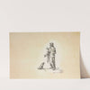 Homme drapé et son chien by Guillaume Boichot