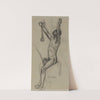 Homme nu assis by Pierre Puvis de Chavannes
