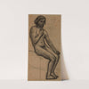 Homme nu assis by Pierre Puvis de Chavannes