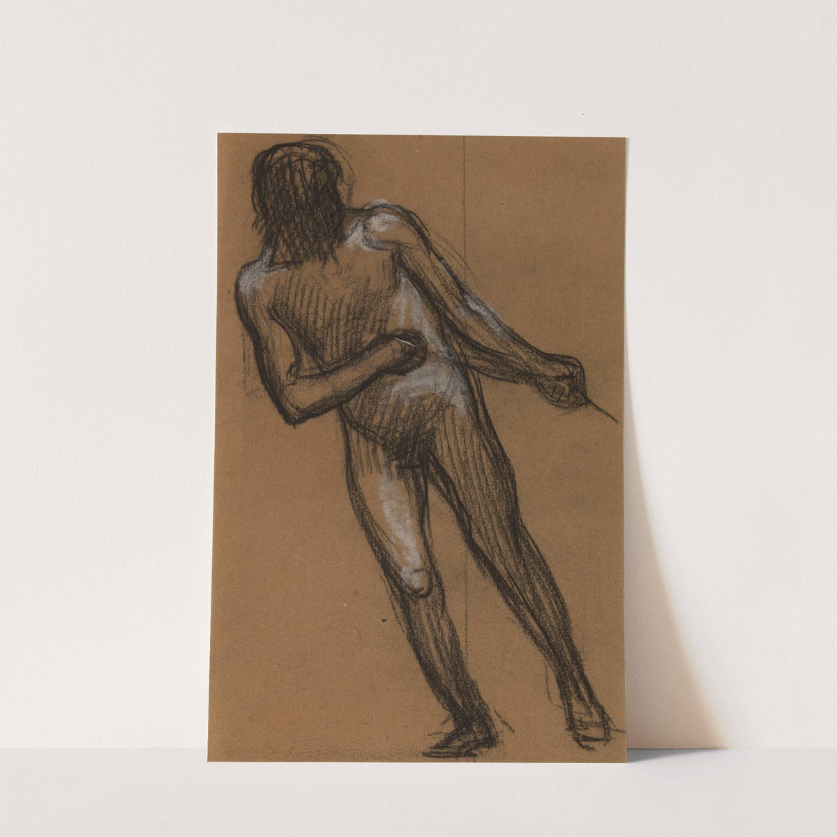 Homme nu de face by Pierre Puvis de Chavannes