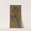 Homme nu de face, se coiffant d&#039;un pot by Pierre Puvis de Chavannes