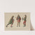 Hommes nobles et fauconnier, costumes Venitiens. by Raphaël Jacquemin
