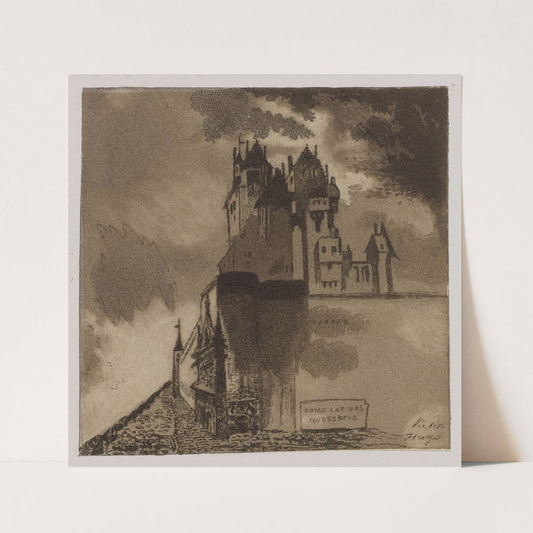 Homo Lapides Nubes Deus by Victor Hugo