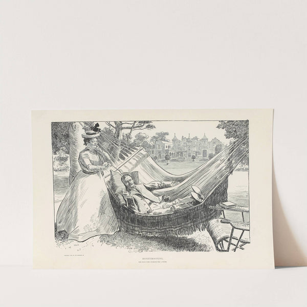 Honeymooning (1900) by Charles Dana Gibson