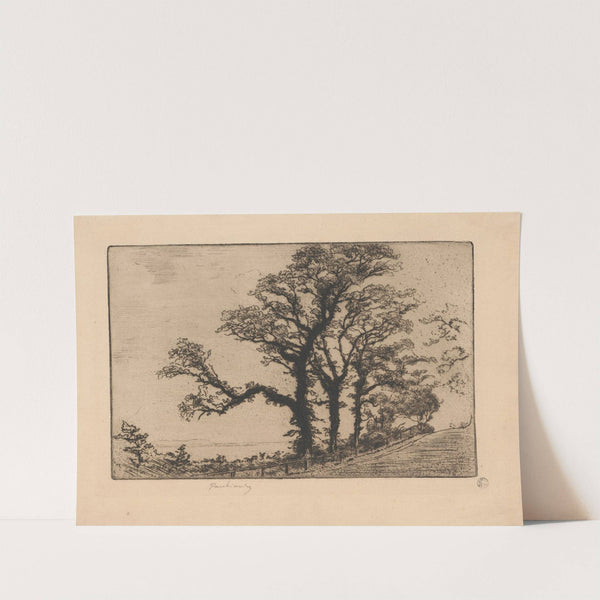 Honfleur – La Côte de Grace, State I (1906) by Józef Pankiewicz