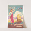 Hong Kong - Northwest Airlines by Anonymous