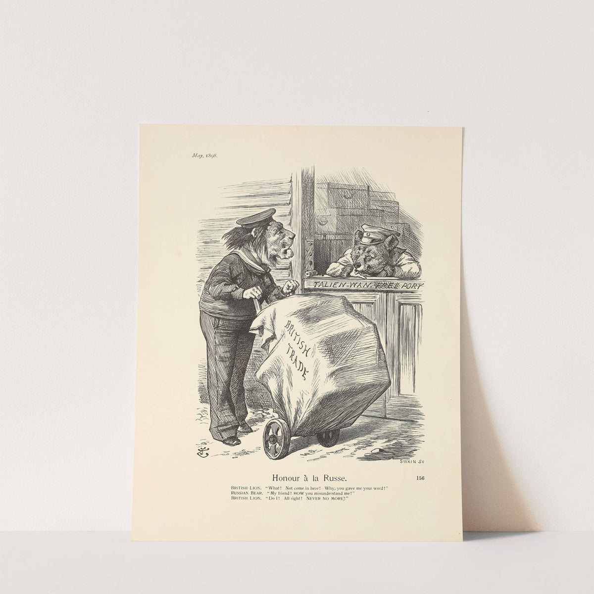 Honour a la Russe by Sir John Tenniel