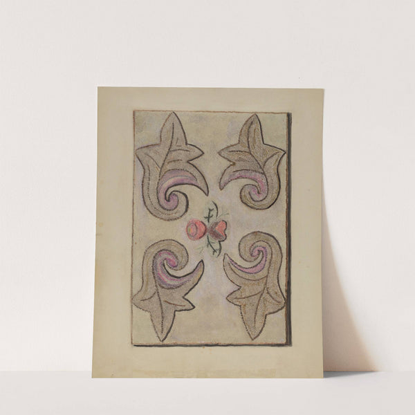 Hooked Rug (1935-1942) by Lillian M. Mosseller