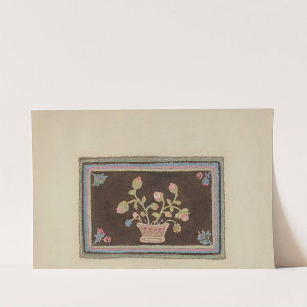 Hooked Rug by Alfonso Umana