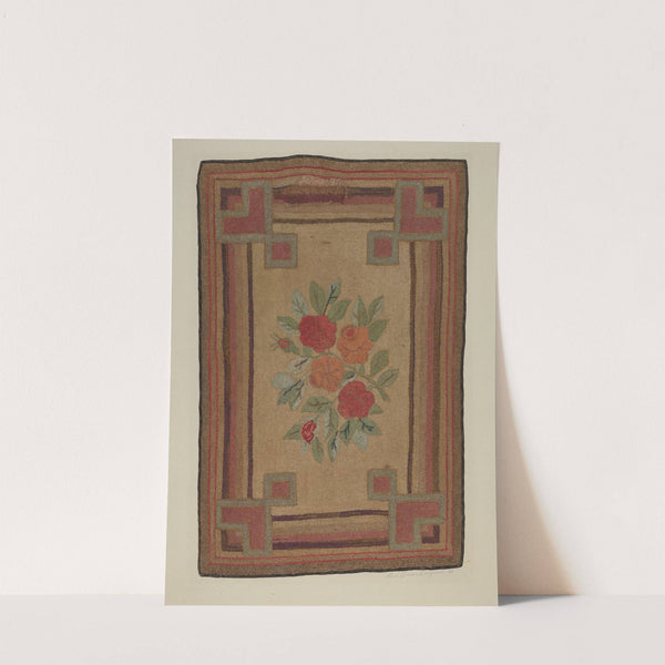 Hooked Rug by Alice Cosgrove