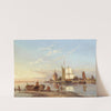 Hoorn on the Zuiderzee, Holland by Pieter Cornelis Dommersen