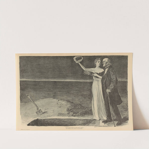 Hope springs eternal in the human breast (1893-1900) by Charles Dana Gibson